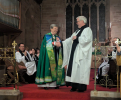 Harvey and Bishop Sarah of Shrewsbury